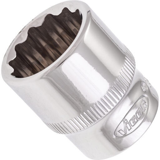 [V7538-18] Bi-Hex Socket 18 mm, 3/8 in., V7538-18, VIGOR
