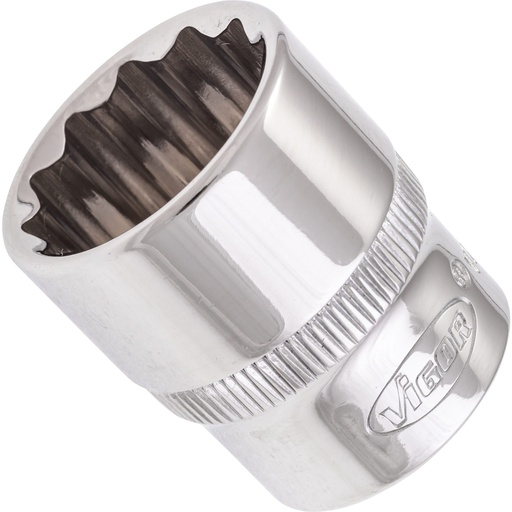 [V7538-19] Bi-Hex Socket 19 mm, 3/8 in., V7538-19, VIGOR