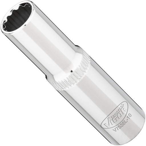 [V7538L-10] Gara muciņa 10 mm, 3/8 collas V7538L-10, VIGOR