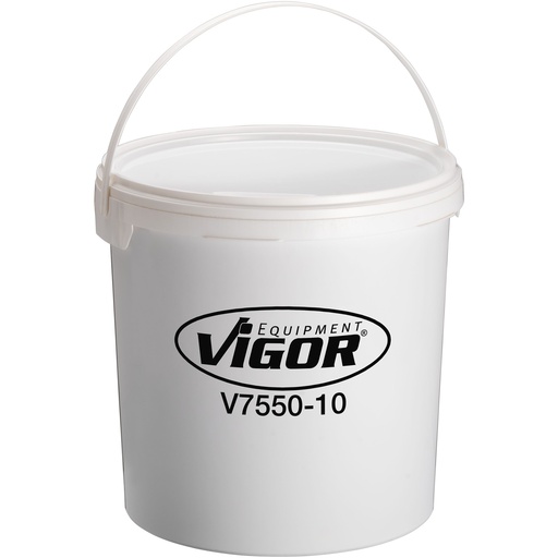 [V7550-10] Valriekstu čaumalu strūklošanas materiāls, 10 kg (V7550-10, VIGOR)