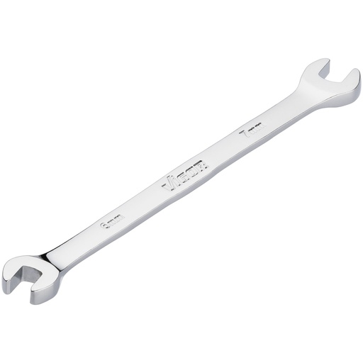 [V7730-6X7] Double open-end wrench, 6 × 7 mm (V7730-6X7, VIGOR)