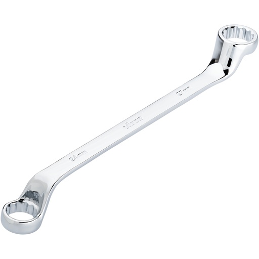 [V7750-24X27] Double box-end wrench, 24 × 27 mm (V7750-24X27, VIGOR)