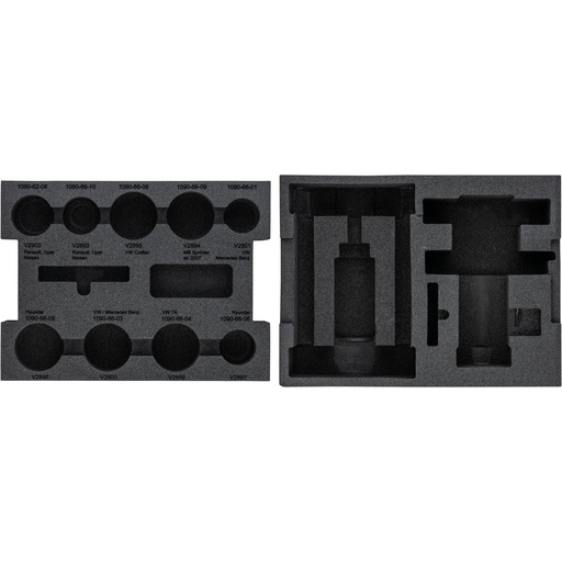 [V7857-L] Soft foam insert, empty (V7857-L, VIGOR)