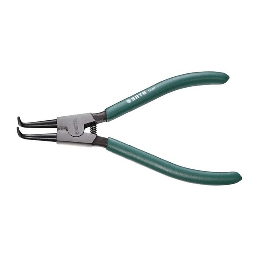 [S72002] ⬡ Circlip pliers. External. Bent 175mm (S72002, SATA)