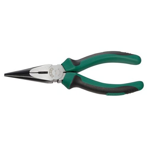 [S70102A] ⬡ Long nose pliers 200mm (S70102A, SATA)