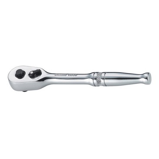 [S11905] ⬡ Terkšlė reversinė 1/4" 60TH (metalinė rankena) (S11905, SATA)