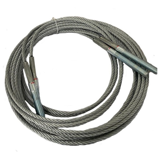 [T2PL402D] ⬡ Steel rope (2pcs) for PL-4.0-2D. Spare part (T2PL402D, PULI)