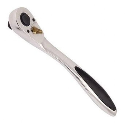 [S11970] ⬡ 1/4" Dr. Heavy duty offset quick-release teardrop ratchet 153mm (S11970, SATA)