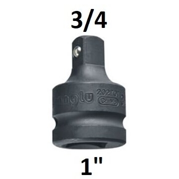 [CL202801] ⬡ Smūginis adapteris 1"(F) - 3/4"(M) (CL202801, CHANGLU TOOLS)