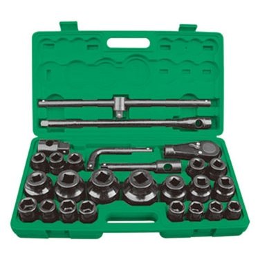 [CL103526] ⬡ Galvučių rinkinys 3/4" + 1" 26 vnt. (CL103526, CHANGLU TOOLS)