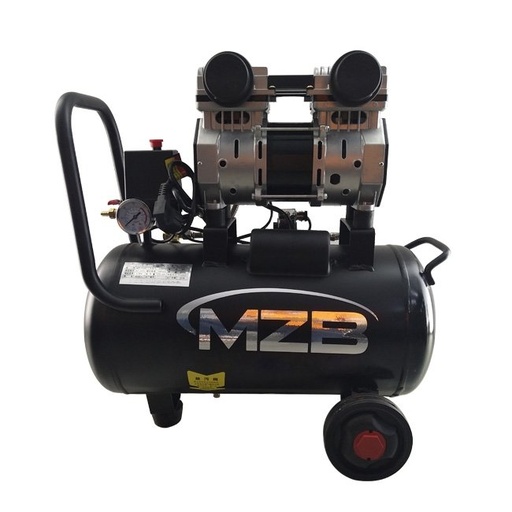 [MZB1200H24] ⬡ Oil-free air compressor 24 l 210 L/min 8 bar 1.2 kW (MZB1200H24, MZB)
