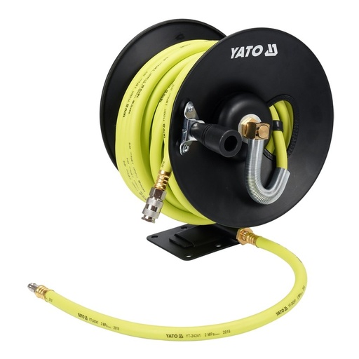 [YT24241] ⬡ Hibridinė oro žarnos ritė PVC+NBR Ø9,5 x 16 mm, 15 m (YT24241, YATO)