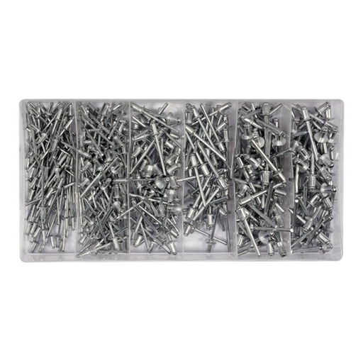 [YT36420] ⬡ Aluminium blind rivets 2.4-4.8mm 400pcs. (YT36420, YATO)