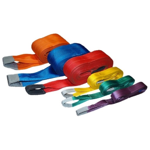 [1T5M30] ⬡ Stropas juostinis 1.0t, 5m x 30mm (1T5M30, TOHO)