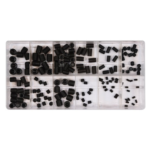 [YT06777] ⬡ Socket head screw set HEX 160pcs (YT06777, YATO)