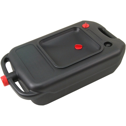 [AT2055] ⬡ Oil drain pan & recycling container 10l (AT2055, ELLIENT TOOLS)