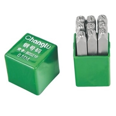 [CL800204] ⬡ Number stamp 4mm, 9pcs. (CL800204, CHANGLU TOOLS)