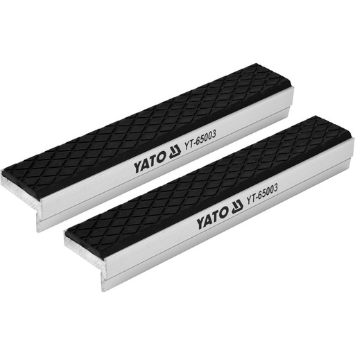 [YT65001] ⬡ Soft vice jaws aluminium 2pcs 100x30x10mm (YT65001, YATO)