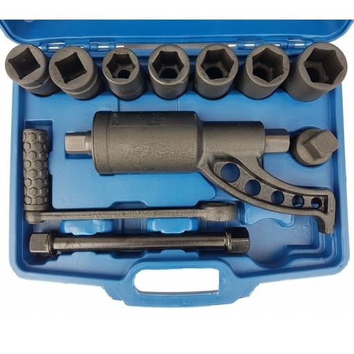 [BD58DA] ⬡ Labor saving wrench 1:64 with sockets set (BD58DA)
