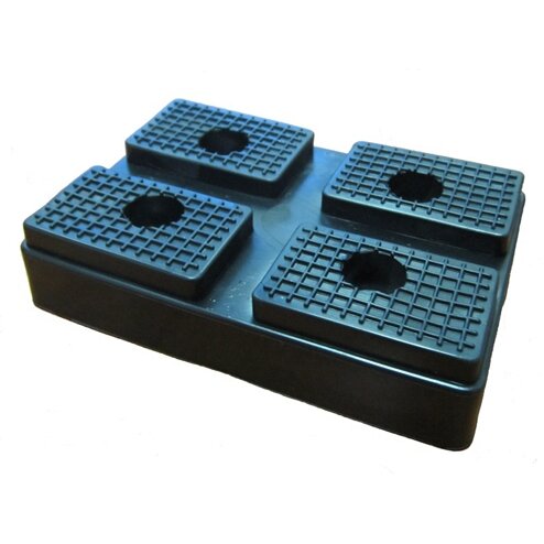 [PGQJYS3] ⬡ Rubber pad for hydraulic lift (rectangle). Spare part (PGQJYS3)