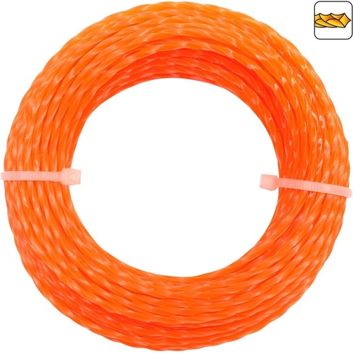 [89478SIL] ⬡ Grass trimmer line SILENT 1.6mm x 15m (89478SIL)