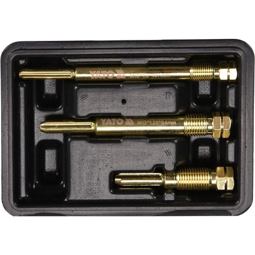 [YT05341] ⬡ Glow plug cleaning kit 3pcs (YT05341, YATO)