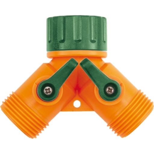 [89247] ⬡ Y-switch coupling with swivel 3/4" (89247)