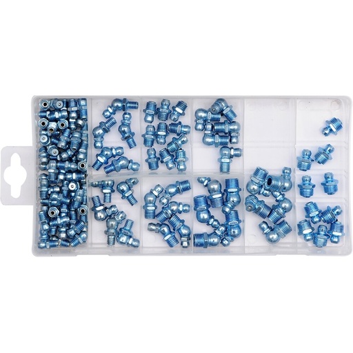 [YT06888] ⬡ Grease nipples set 110pcs. (YT06888, YATO)