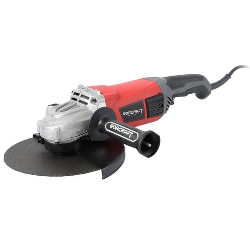 [AG24230H] ⬡ Angle grinder 230mm 2400W (AG24230H, WORCRAFT)