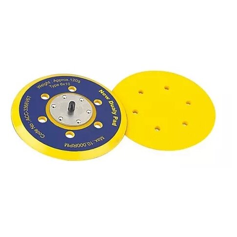 [SP03] ⬡ Padas kibus 6" pneumatiniam šlifuokliui (SP03, HYMAIR)
