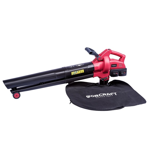 [CLBVS40LI] ⬡ Li-ion Cordless leaf blower vacuum mulcher WORCRAFT 40V (20V+20V) (CLBVS40LI, WORCRAFT)