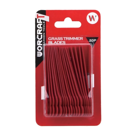[CGTS20LI] ⬡ Nylon blade set 20pcs for grass trimmer WORCRAFT (CGTS20LI, WORCRAFT)