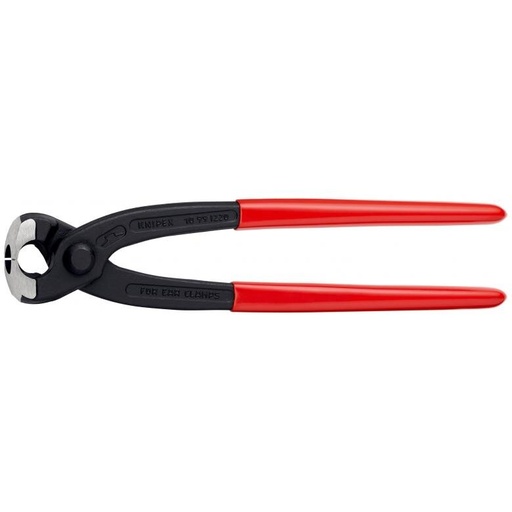[1099I220] ⬡ Ausies tipo apkabų replės su šonine žiotimi 220 mm (1099I220, KNIPEX)