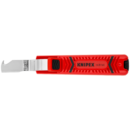 [1620165SB] ⬡ Cable knife with hook blade 165mm, KNIPEX (1620165SB, KNIPEX)