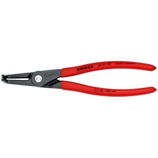 [4821J31] ⬡ Tikslios replės žiedams. Vidinės. Atlenktos 210 mm (Ø40-100 mm) KNIPEX (4821J31, KNIPEX)