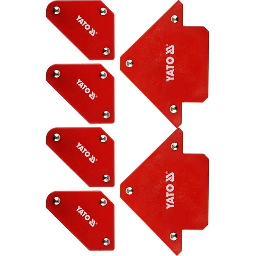 [YT08678] ⬡ Magnetic welding holder set (6pcs)(45°-90°-135°) (YT08678, YATO)