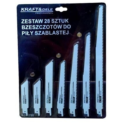 [KD10780] ⬡ Blade set (28pcs) for reciprocating saw (KD10780)
