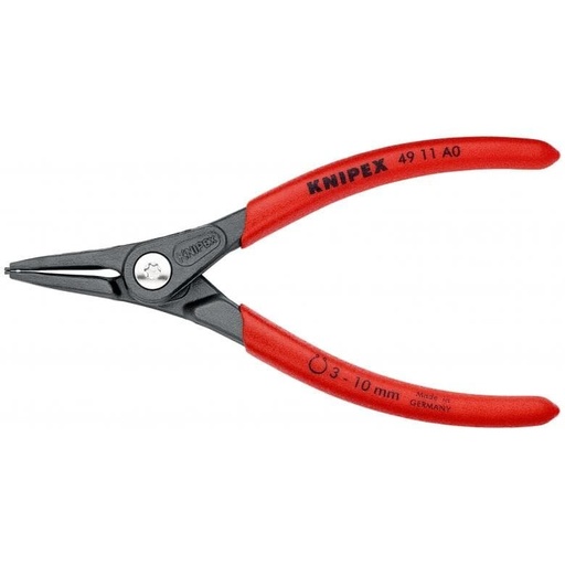 [4911A0] ⬡ Tikslios replės žiedams. Išorinės 140 mm (Ø3-10 mm) KNIPEX (4911A0, KNIPEX)