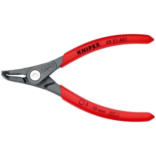 [4921A01] ⬡ Tikslios replės žiedams. Išorinės. Atlenktos 130 mm (Ø3-10 mm) KNIPEX (4921A01, KNIPEX)