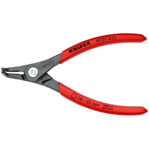 [4921A11] ⬡ Replės išoriniams žiedams. Lenktos 130mm (Ø10-25mm) KNIPEX (4921A11, KNIPEX)