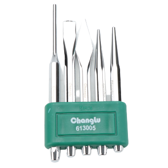[CL613005] ⬡ Kaltų ir kernerių rinkinys 5 vnt. (CL613005, CHANGLU TOOLS)