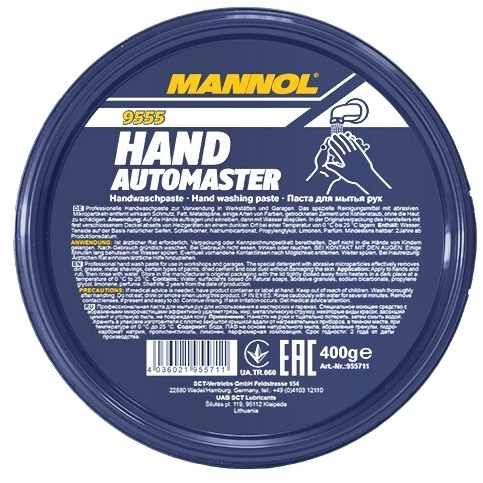 [9555] ⬡ Pasta rankoms plauti MANNOL 400ml (9555, MANNOL)