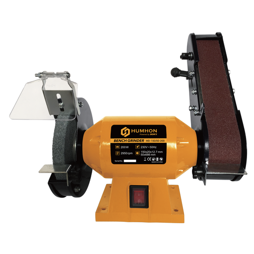 [MD15050200] ⬡ Bench grinder 2in1 150mm 200W, 230V (MD15050200, BOKY MACHINE)