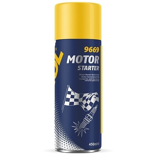 [9669] ⬡ Priemonė varikliui užvesti Motor Starter MANNOL 450ml (9669, MANNOL)