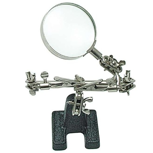 [73500] ⬡ Pagalbinė ranka su didinamuoju stiklu 62 mm (73500)