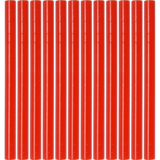 [YT82442] ⬡ Karšto klijavimo lazdelių rinkinys (raudonos) (12 vnt.) 7,2x100 mm (YT82442, YATO)
