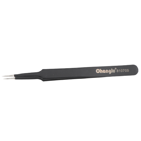 [CL810705] ⬡ Pincetas tiesus (smaila galvutė) 120 mm (CL810705, CHANGLU TOOLS)