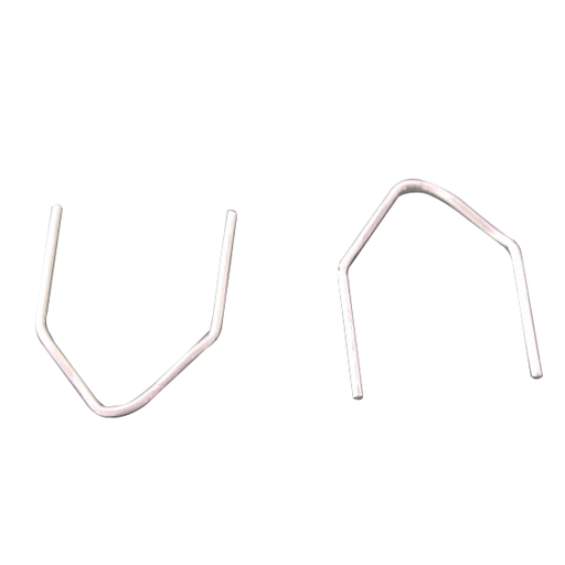 [DHSTAPLES2] ⬡ Plastiko suvirinimo kabės vidinio kampo 0.8mm (100vnt) (DHSTAPLES2)