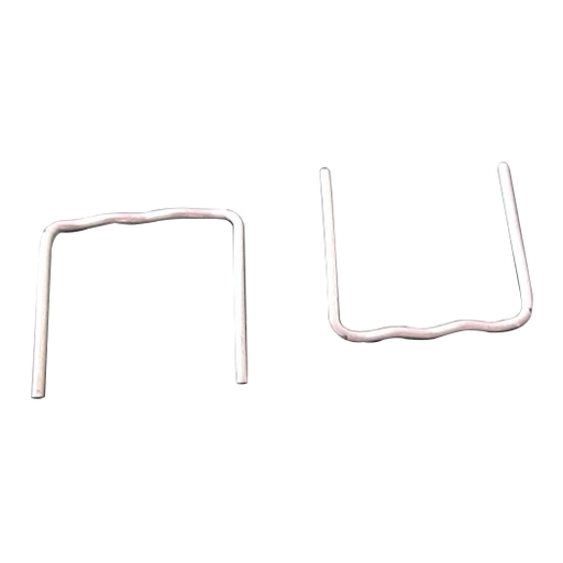 [DHSTAPLES3] ⬡ Plastiko suvirinimo kabės lygios 0.8mm (100vnt) (DHSTAPLES3)