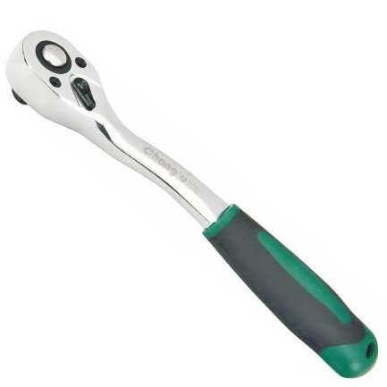 [CL305602] ⬡ Lenkta terkšlė su greituoju atleidimu 3/8", L=160 mm, 72 dantukai (CL305602, CHANGLU TOOLS)